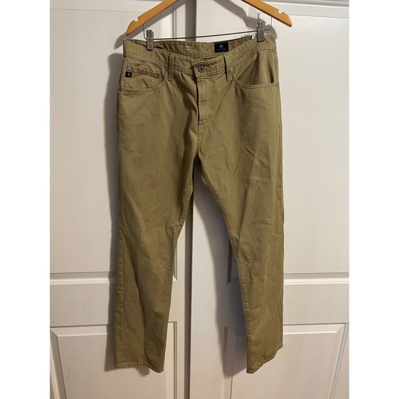 Adriano Goldschmied The‎ Graduate Tailored Leg Mens  Khakis - Size 34x34 - Picture 1 of 5